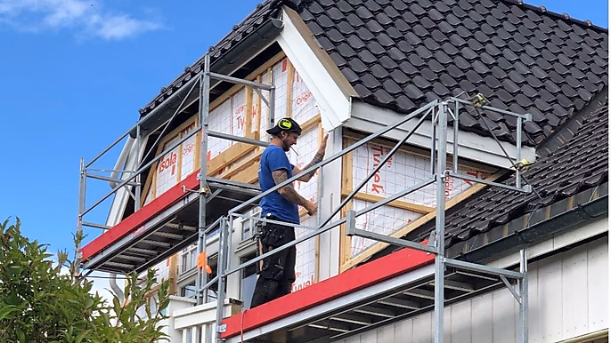 Soft Xtra etterisolering med Tyvek